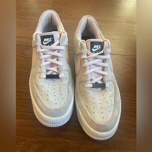 Pink Nike Air Forces